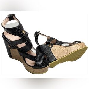 BLK Platform Sandals, 5